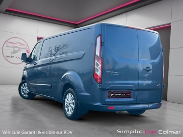 Ford transit custom fourgon l2h1 2.0 tdci 130 bva limited 3 places sync 3 tva recuperable 1ere main garantie 12 mois...
