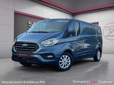 Ford transit custom fourgon l2h1 2.0 tdci 130 bva limited 3 places sync 3 tva recuperable 1ere main garantie 12 mois...