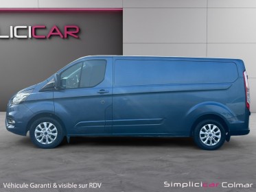 Ford transit custom fourgon l2h1 2.0 tdci 130 bva limited 3 places sync 3 tva recuperable 1ere main garantie 12 mois...