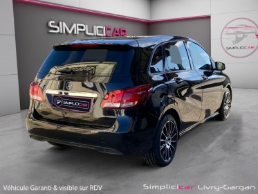 Mercedes classe b 180 d 7-g dct intuition occasion simplicicar livry gargan simplicicar simplicibike france