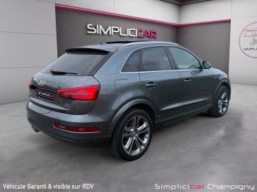 Audi q3 q3 2.0 tdi 150 ch - toit ouvrant - quattro s line - sline - camera occasion champigny-sur-marne (94) simplicicar...