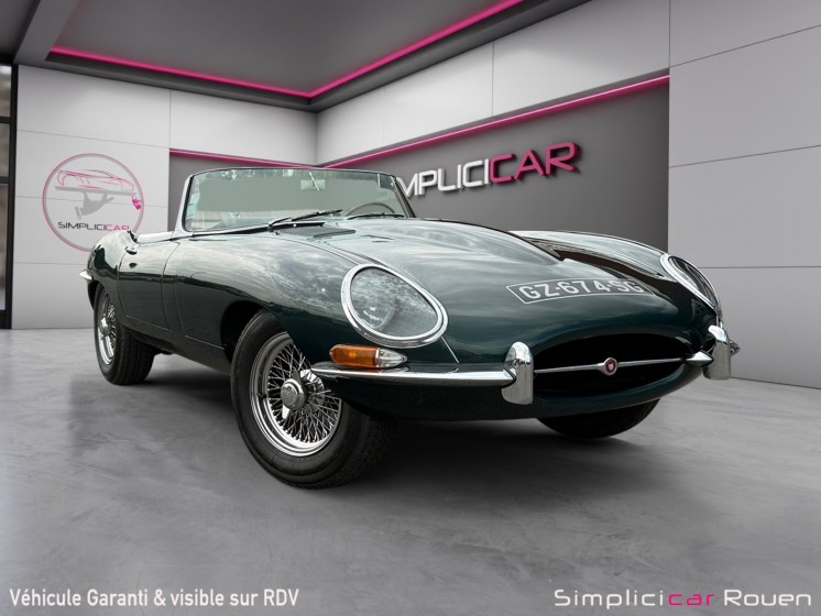Jaguar type e 4.2 1967 occasion simplicicar rouen simplicicar simplicibike france