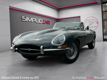Jaguar type e 4.2 1967 occasion simplicicar rouen simplicicar simplicibike france