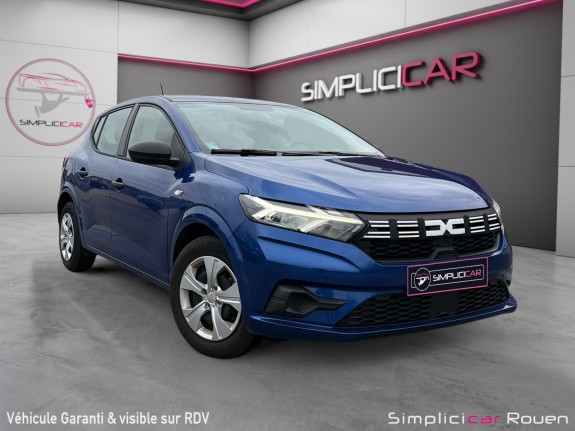 Dacia sandero sce 65 essential / garantie 12 mois / entretien dacia occasion simplicicar rouen simplicicar simplicibike france