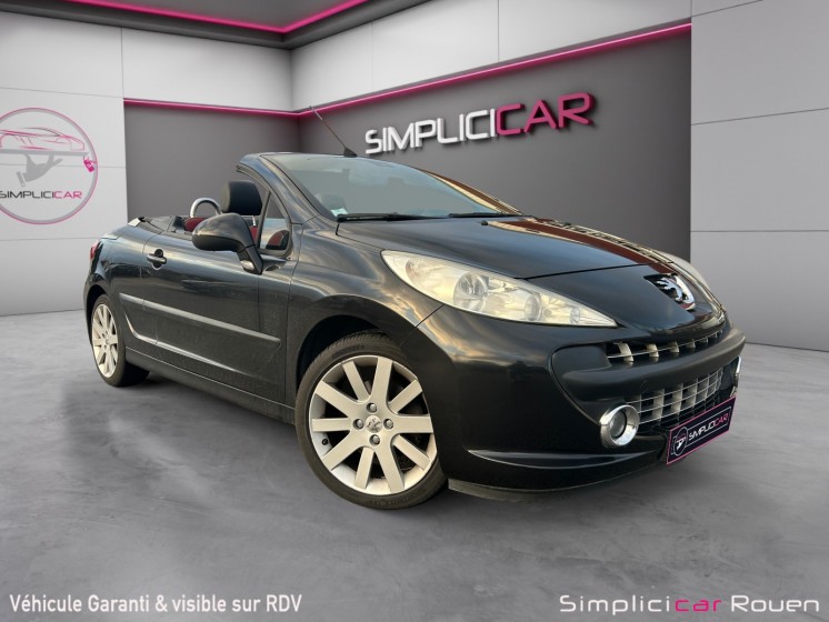 Peugeot 207 cc 1.6 16v thp griffe occasion simplicicar rouen simplicicar simplicibike france