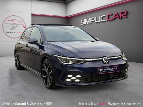 Volkswagen golf 2.0 tdi scr 200 dsg7 gtd / iq light / entretien complet volkswagen occasion simplicicar st-maximin...