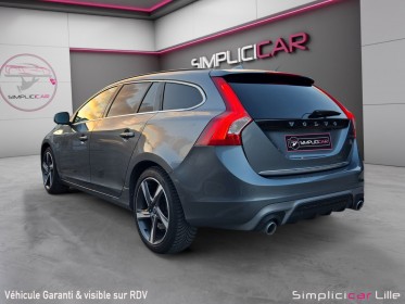 Volvo v60 d6 twin engine 220  68 ch geartronic 6 r-design / distribution ok / to / sièges chauffants occasion simplicicar...