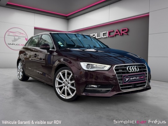 Audi a3 sportback 2.0 tdi 184 ambition luxe quattro s tronic 6 toit ouvrant caméra de recul garantie 12 mois occasion...