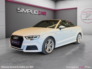 Audi a3 cabriolet 35 tfsi cod 150 s line plus occasion simplicicar pau simplicicar simplicibike france