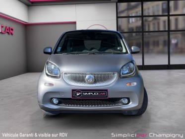 Smart fortwo coupe prime 1.0 71 ch ss ba6 camera de recul- toit panoramique - cuir -sieges chauffants - faible kilometrage...