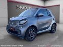 Smart fortwo coupe prime 1.0 71 ch ss ba6 camera de recul- toit panoramique - cuir -sieges chauffants - faible kilometrage...