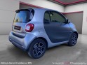 Smart fortwo coupe prime 1.0 71 ch ss ba6 camera de recul- toit panoramique - cuir -sieges chauffants - faible kilometrage...