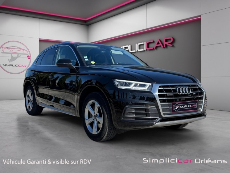 Audi q5 q5 2.0 tdi 190 s tronic 7 quattro design luxe carplay radar av/ar caméra ar garantie 12 mois occasion simplicicar...