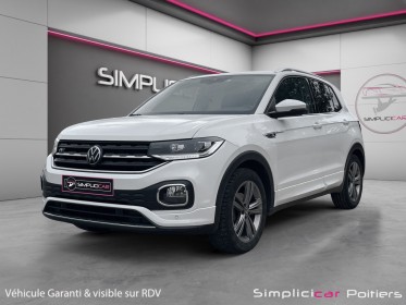 Volkswagen t-cross r-line 1.0 tsi 110 ch carplay palettes au volants virtual cockpit garantie 12 mois occasion simplicicar...