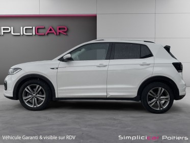 Volkswagen t-cross r-line 1.0 tsi 110 ch carplay palettes au volants virtual cockpit garantie 12 mois occasion simplicicar...