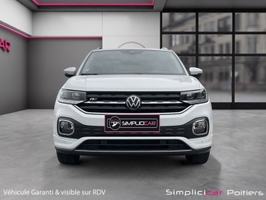 Volkswagen t-cross r-line 1.0 tsi 110 ch carplay palettes au volants virtual cockpit garantie 12 mois occasion simplicicar...