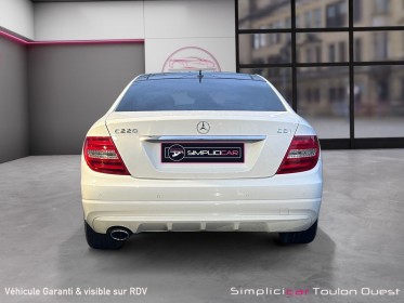 Mercedes classe c coupe 220 cdi blueefficiency edition 1 garantie 12 mois occasion simplicicar toulon ouest simplicicar...
