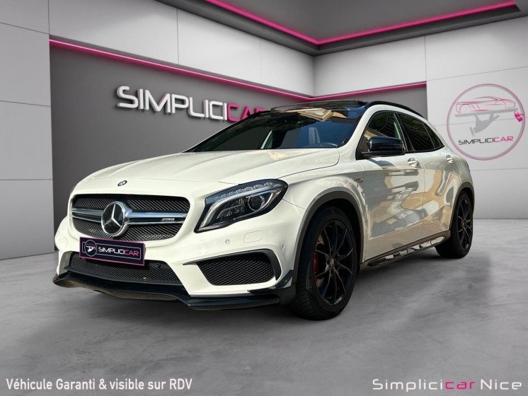 Mercedes classe gla 45 amg 4-matic edition one / pack aero. occasion  simplicicar nice - pfvauto simplicicar simplicibike...