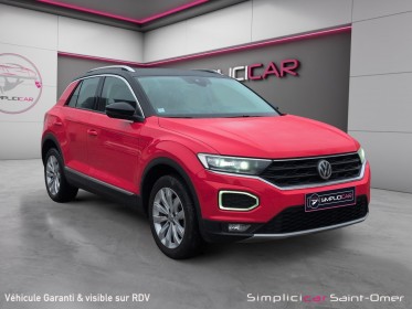 Volkswagen t-roc 1.5 tsi 150  dsg7 carat apple car play virtual cockpit garantie 12 mois occasion simplicicar saint-omer...