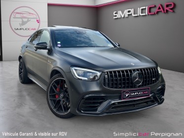 Mercedes glc coupe 63s 4matic amg v8 4.0 510 phase 2 virtual cockpit carplay toit ouvrant entretient ok garantie 12 mois...