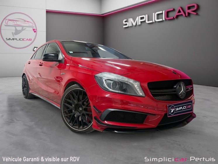 Mercedes classe a 45 amg edition 1 4-matic speedshift dct a kit aéro toit ouvrant garantie 12 mois occasion simplicicar...