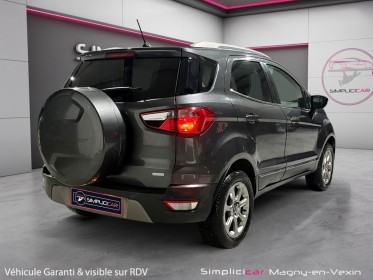 Ford ecosport 1.0 ecoboost 125ch ss bvm6 titanium occasion simplicicar magny-en-vexin simplicicar simplicibike france