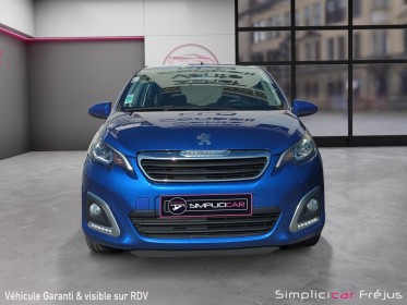 Peugeot 108 vti 72ch bvm5 allure cameras de recul clim garantie 12 mois occasion simplicicar frejus  simplicicar simplicibike...