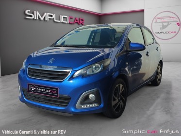 Peugeot 108 vti 72ch bvm5 allure cameras de recul clim garantie 12 mois occasion simplicicar frejus  simplicicar simplicibike...