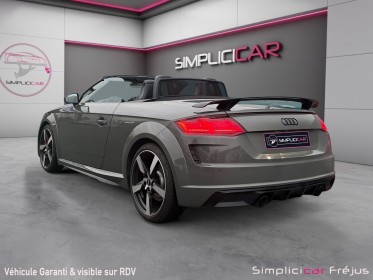 Audi tt roadster s line compétition plus sièges alcantara surpiqures bleues volant méplat carplay garantie 12 mois...