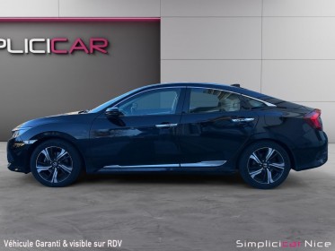 Honda civic 4 portes 2017 1.5 i-vtec 182 exclusive cvt / toit ouvrant/ camera/ sieges chauffants/ garantie 12 mois occasion ...