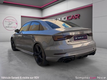 Audi rs3 berline 2.5 tfsi 400 s tronic 7 quattro. occasion  simplicicar nice - pfvauto simplicicar simplicibike france