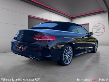 Mercedes classe c cabriolet 220d 9g-tronic amg line. occasion  simplicicar nice - pfvauto simplicicar simplicibike france