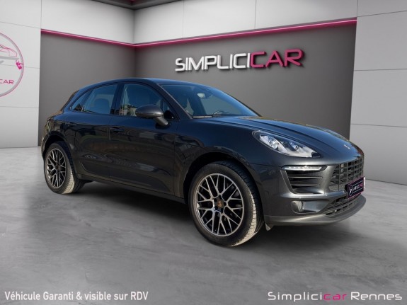 Porsche macan 250ch pdk - jantes rs spyder design 20' - carplay - radar av ar occasion simplicicar rennes simplicicar...