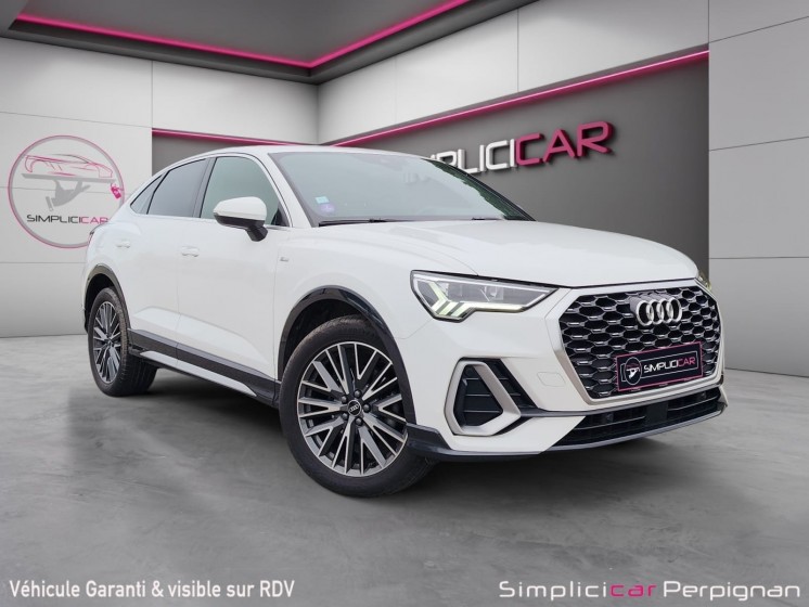 Audi q3 sportback 35 tfsi 150 ch myld hybrid s line - suivi audi - virtual cockpit - caméra de recul - carplay - garantie...