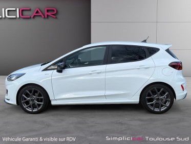 Ford fiesta 1.0 flexifuel 95 ch bvm6 st-line x ethanol e85 d'origine pack hiver apple carplay camera de recul garantie 12...