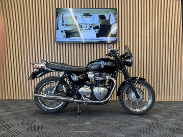 Triumph bonneville t100 900 noir chrome occasion simplicicar pau simplicicar simplicibike france
