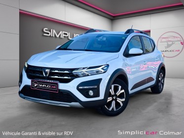 Dacia sandero eco-g 100 confort pack city carplay garantie 12 mois occasion simplicicar colmar simplicicar simplicibike france