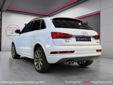 Audi q3 q3 2.0 tdi 150 ch s tronic 7 quattro s line radar av ar garantie 12 mois occasion simplicicar narbonne simplicicar...
