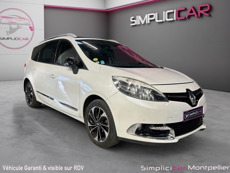 Renault grand scenic bose edition 110ch 1.5 dci camera de recul toit ouvrant occasion montpellier (34) simplicicar...