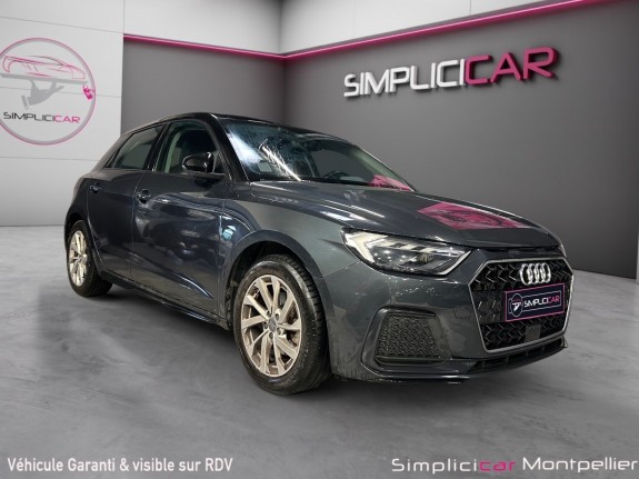 Audi a1 sportback 30 tfsi 116ch design luxe s tronic 7 carplay sans fil regulateur adaptatif garantie 12 mois occasion...