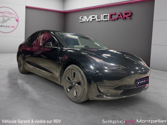 Tesla model 3 propulsion 1ere main 275 ch garantie constructeur occasion montpellier (34) simplicicar simplicibike france