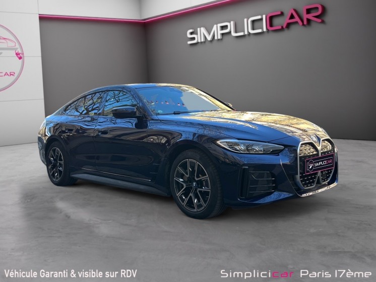 Bmw i4 edrive40 340 cv  m sport garantie 12 mois siège chauffant caméra de recul car play hayon électrique occasion paris...