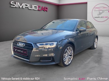 Audi a3 sportback 2.0 tfsi 190 s tronic 7 design luxe garantie 12 mois plus garantie entretien 12 mois inclus occasion paris...