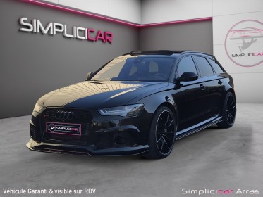 Audi rs6 avant performance v8 4.0 tfsi 605 quattro tiptronic 8 - freins céramique - jantes abt occasion simplicicar arras ...