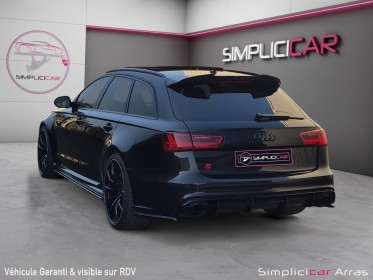 Audi rs6 avant performance v8 4.0 tfsi 605 quattro tiptronic 8 - freins céramique - jantes abt occasion simplicicar arras ...