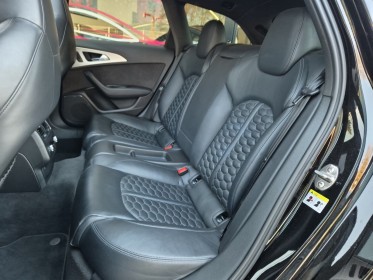 Audi rs6 avant performance v8 4.0 tfsi 605 quattro tiptronic 8 - freins céramique - jantes abt occasion simplicicar arras ...
