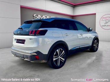 Peugeot 3008 2.0 bluehdi 180ch ss eat6 gt occasion simplicicar limoges  simplicicar simplicibike france