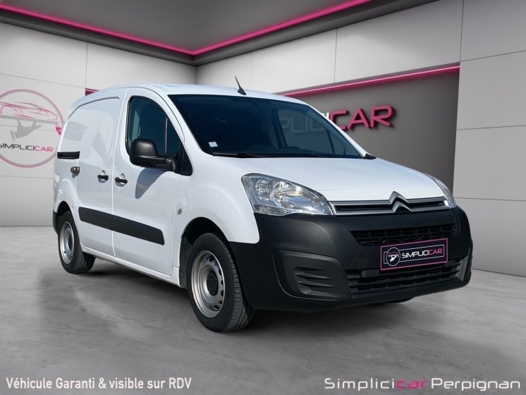 Citroen berlingo m bluehdi  100 ss  etg 6 club - clim - gps - radar de recul - garantie 12 mois europe occasion simplicicar...