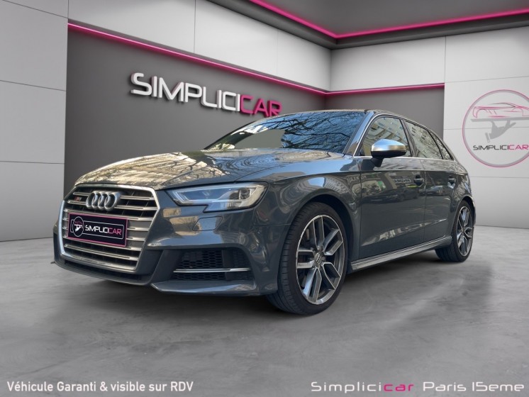 Audi s3 sportback 2.0 tfsi 310 s tronic 7 quattro garantie 12 mois occasion paris 15ème (75) simplicicar simplicibike france