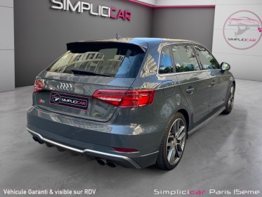 Audi s3 sportback 2.0 tfsi 310 s tronic 7 quattro garantie 12 mois occasion paris 15ème (75) simplicicar simplicibike france